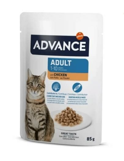 Advance Tavuklu Yetişkin Kedi Konservesi 85 Gr