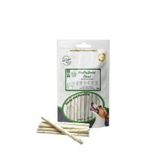 Eco Natura Pet Healty Dental Chews Beyaz Burgu Kemik 13Cm 25Li 150Gr