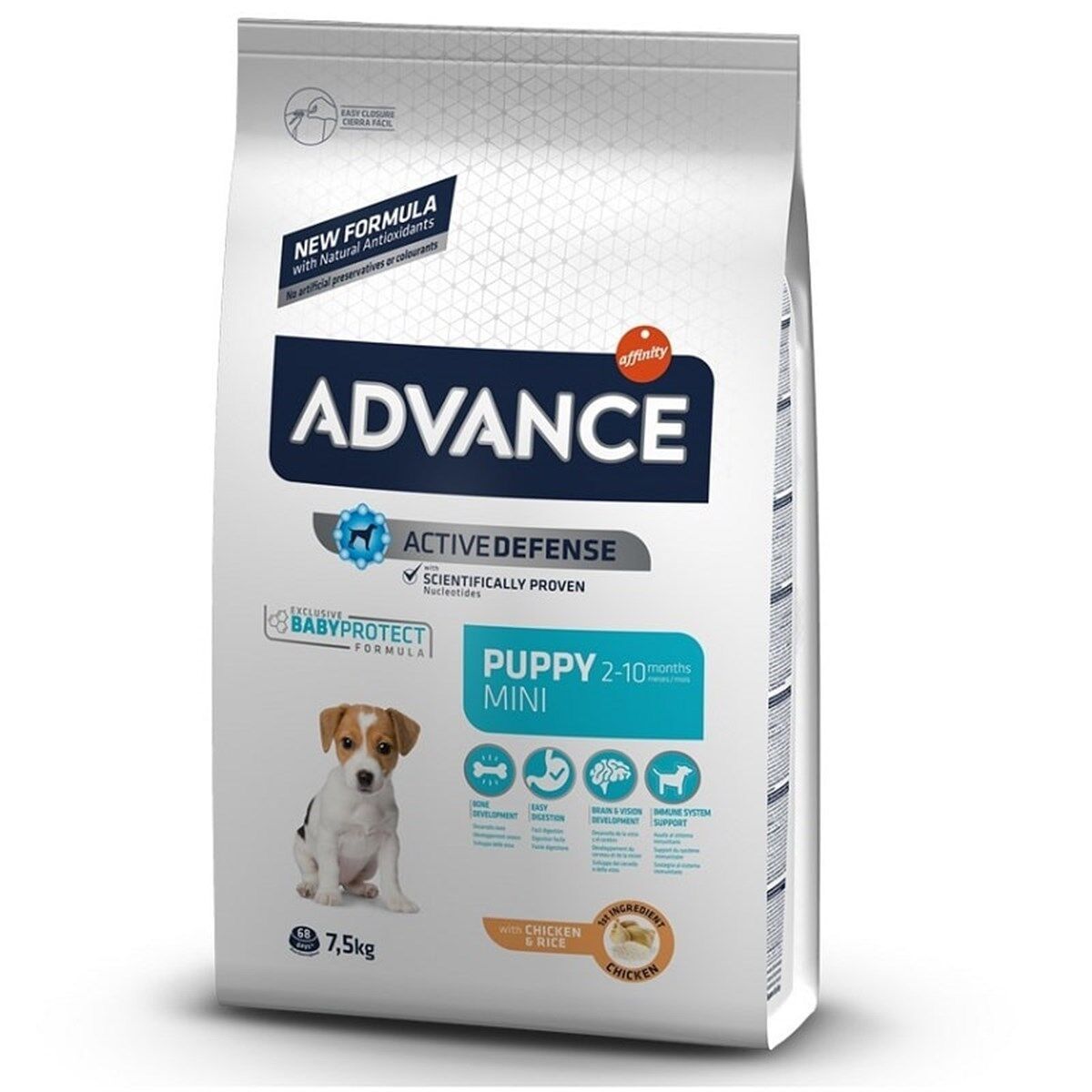 Advance Tavuklu Küçük Irk Yavru Köpek Maması 7,5Kg