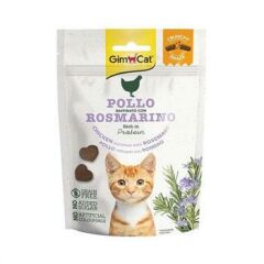 Gimcat Crunchy Snacks Tavuk _ Biberiyeli Tahılsız Kedi Ödülü 50 gr