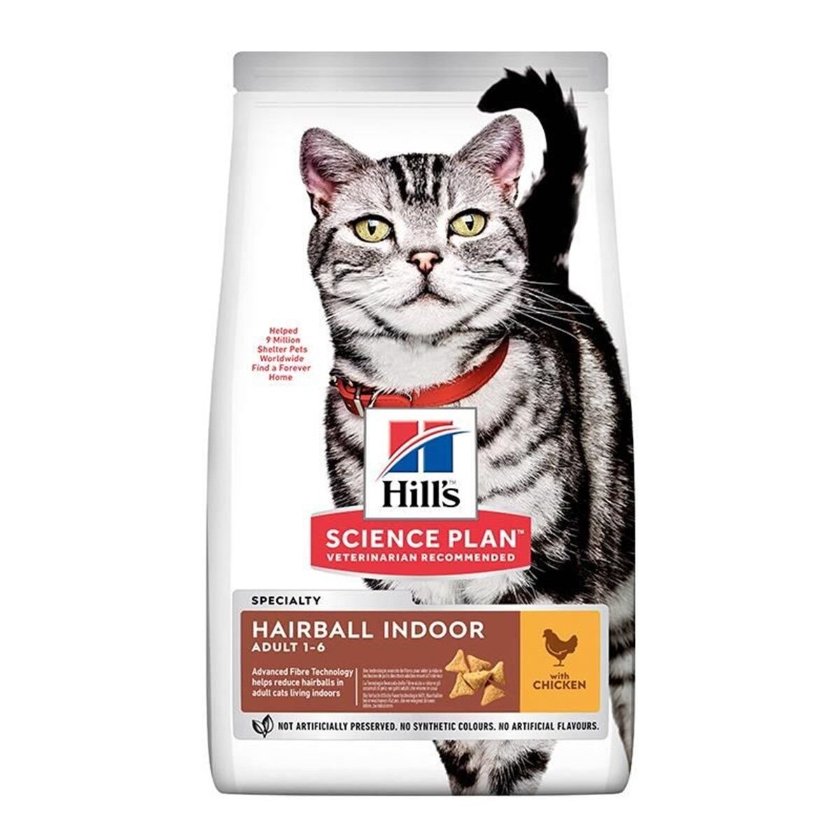 Hills Science Plan İndoor Ev Kedileri İçin Tavuklu Kedi Maması 1.5Kg