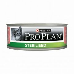 Pro Plan Sterilised Somonlu Kısırlaştırılmış Kedi Konservesi 6 Adet 85 Gr