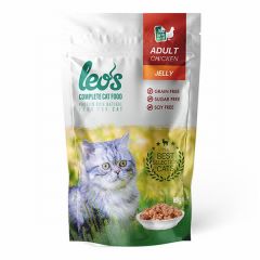 Leos Pouch Tavuklu Yetişkin Kedi Konservesi 85 Gr