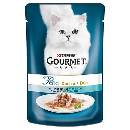 Gourmet Perle Izgara Ton Balıklı Yetişkin Kedi Konservesi 6 Adet 85 Gr