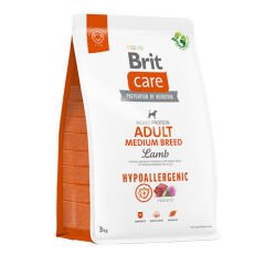 Brit Care Hypoallergenic Adult Medium Breed Kuzulu Orta Irk Yetişkin Köpek Maması 3 Kg