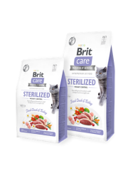 Brit Care Hypo_Allergenic Kilo Kontrolü için Ördekli Tahılsız Kısırlaştırılmış Kedi Maması 2 kg