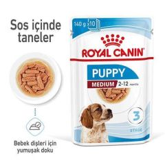 Royal Canin Medıum Orta Irk Yavru Köpek Konservesi 140 Gr