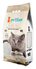 Petfan Bentonit Topaklanan Naturel Kokusuz Kedi Kumu 10 Lt