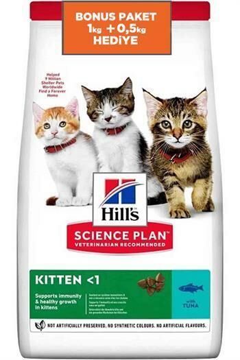 Hills Kitten Ton Balıklı Yavru Kedi Maması 1.5 Kg