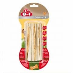 8in1 Delights Bones Tavuklu Sticks Ağız Bakım Kemik Köpek Ödülü 75 Gr