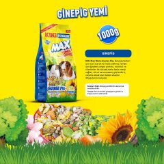 KIKI Excellent Kemirgen Max Menu Guinea Pig Ginepig Yemi 1000 gr. 8 Adet (Kutu)