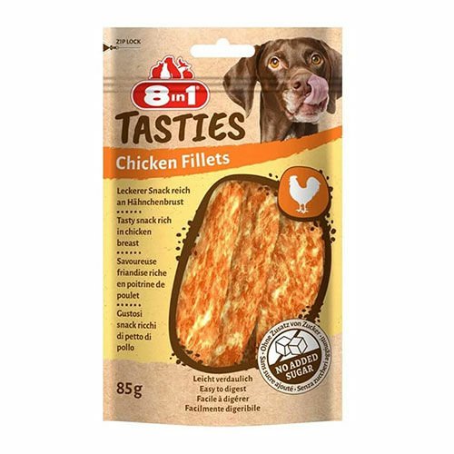 8in1 Tasties Chicken Fillets Tavuk Fileto Köpek Ödülü 85 Gr