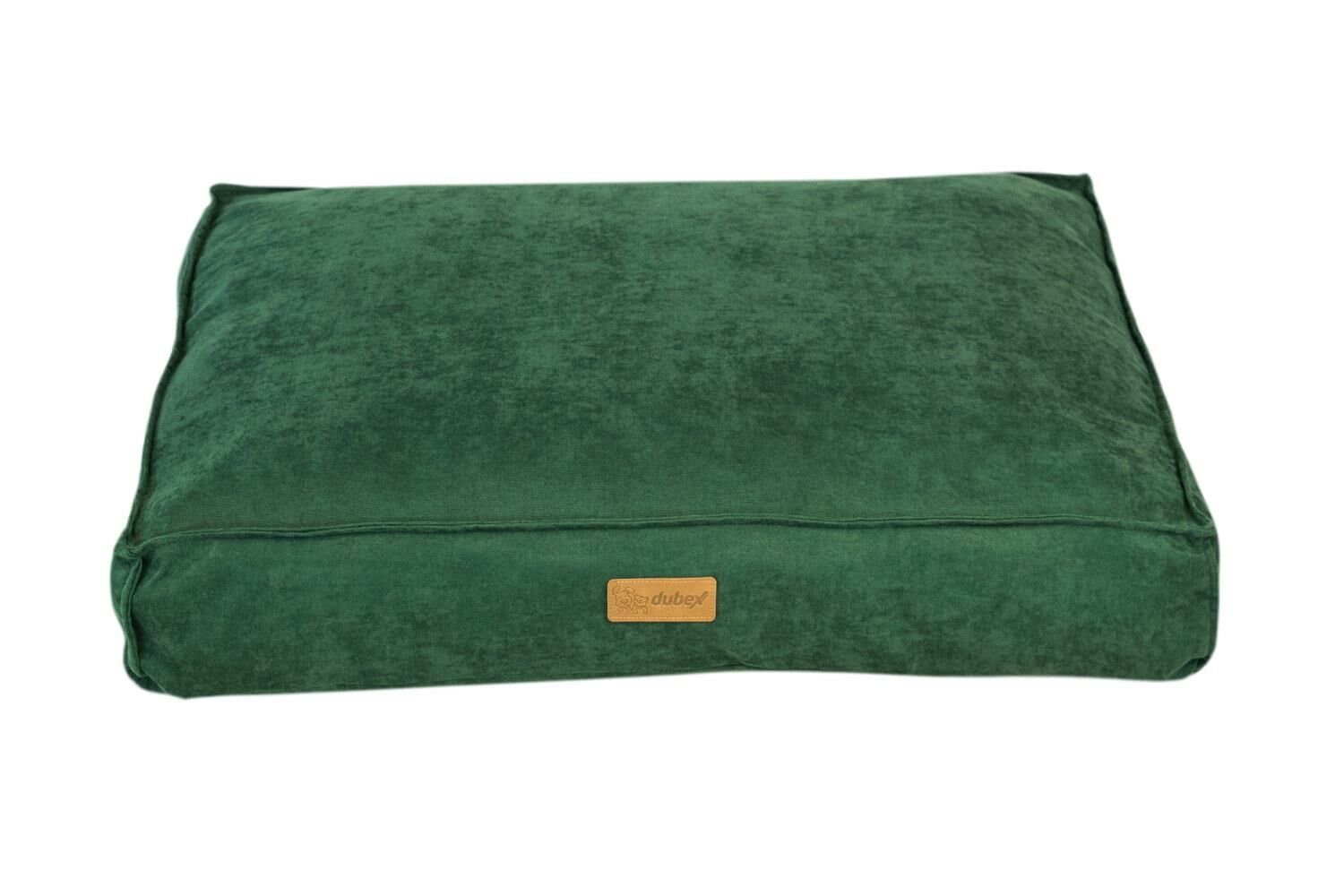 Dubex Plus Soft Serisi Kedi Köpek Yatağı Yeşil Medium 76x56x13 cm