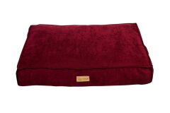 Dubex Plus Soft Serisi Kedi Köpek Yatağı Bordo Large 97x68x18,5 cm