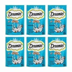 Dreamies Somon Balıklı Kedi Ödülü 6x60 Gr