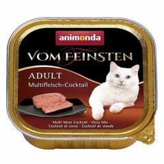 Animonda Vom Feinsten Karışık Etli Yetişkin Kedi Konservesi 6 Adet 100 Gr