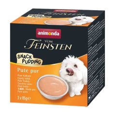 Animonda Vom Feinsten Snack Pudding Hindili Yetişkin Köpek Pudingi 3x85 Gr