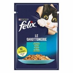 Felix Pouch Ton Balıklı Yetişkin Kedi Konservesi 6 Adet 85 Gr