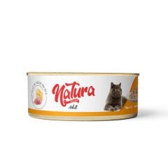 Natura Tavuk Fileto_Peynir Etsuyu İçinde Pirinçli Kedi Konservesi 70Gr