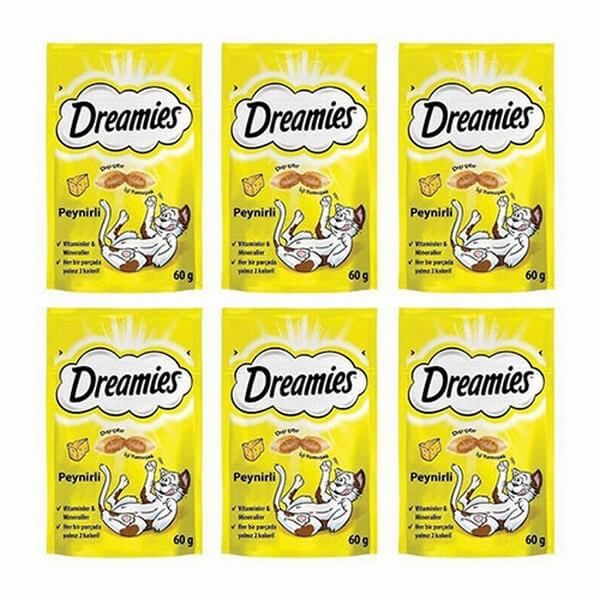 Dreamies Peynirli Kedi Ödülü 6x60 Gr