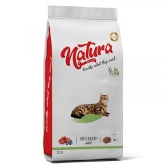 Natura Düşük Tahıllı Kuzu _ Yaban Mersini Kedi Maması 2,25 Kg