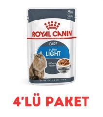 Royal Canin Ultra Light Kedi Konservesi 85Gr 4'Lü Paket