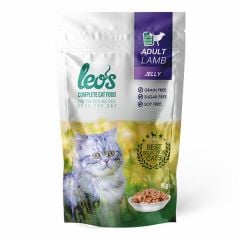 Leos Pouch Kuzulu Yetişkin Kedi Konservesi 12 Adet 85 Gr