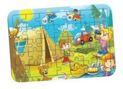 Camping Puzzle / 48-60 Months