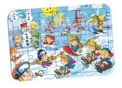 Winter Sports Puzzle / 48-60 Months