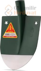 Yapar 4160 İnşaat Küreği 255 x 280 mm - Sapsız ( Bahçe ve İnşaat Küreği )