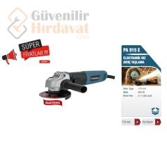 Proter PA 915 E 900 W 115 MM Elektronik Hız Ayarlı Taşlama Makinesi