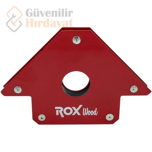 Rox Wood 0072 Manyetik Açılı Kaynak Tutucu Mıknatıs Gönye 50 Lbs