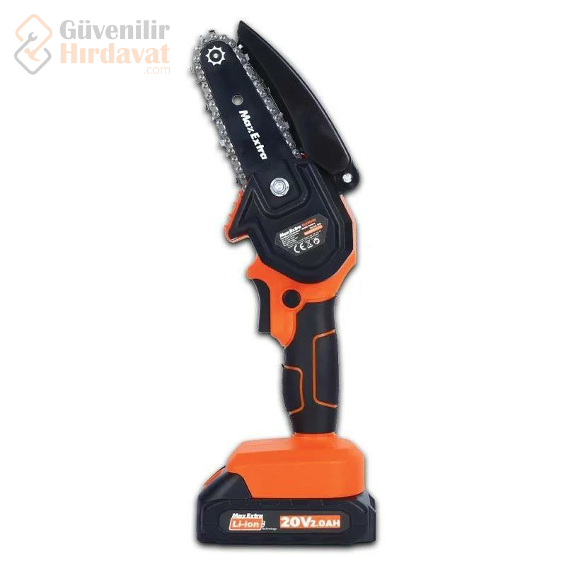 Max Extra MX8008 20 V 2.0 Şarjlı Çift Akülü Dal Budama Testeresi Mini Testere