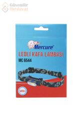 Mercure MC-6544 Ledli Kafa Lambası 3 Fonksiyonlu USB Şarjlı Kafa Feneri