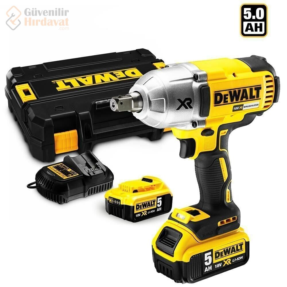 Dewalt DCF899P2-QW Şarjlı Somun Sıkma Makinesi 18 V 5.0 Ah