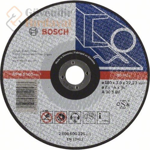 Bosch 180 x 3,0 Mm Expert For Metal Düz 2608600321