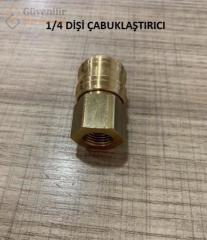 KOMPRESÖR APARATLARI ÇABUKLAŞTIRICI VE REKOR ÇEŞİTLERİ HAVA JAKI 8mm HORTUM ÇABUKLAŞTIRICI