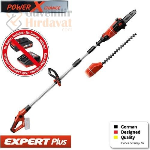 Einhell Solo Akülü Yüksek Dal ve Çit Budama Makinesi  GE-HC 18 Li T - (AKÜSÜZ) 3410800