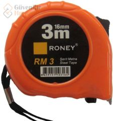 Roney Şerit Metre 3 M x 16 Mm Rmt 3
