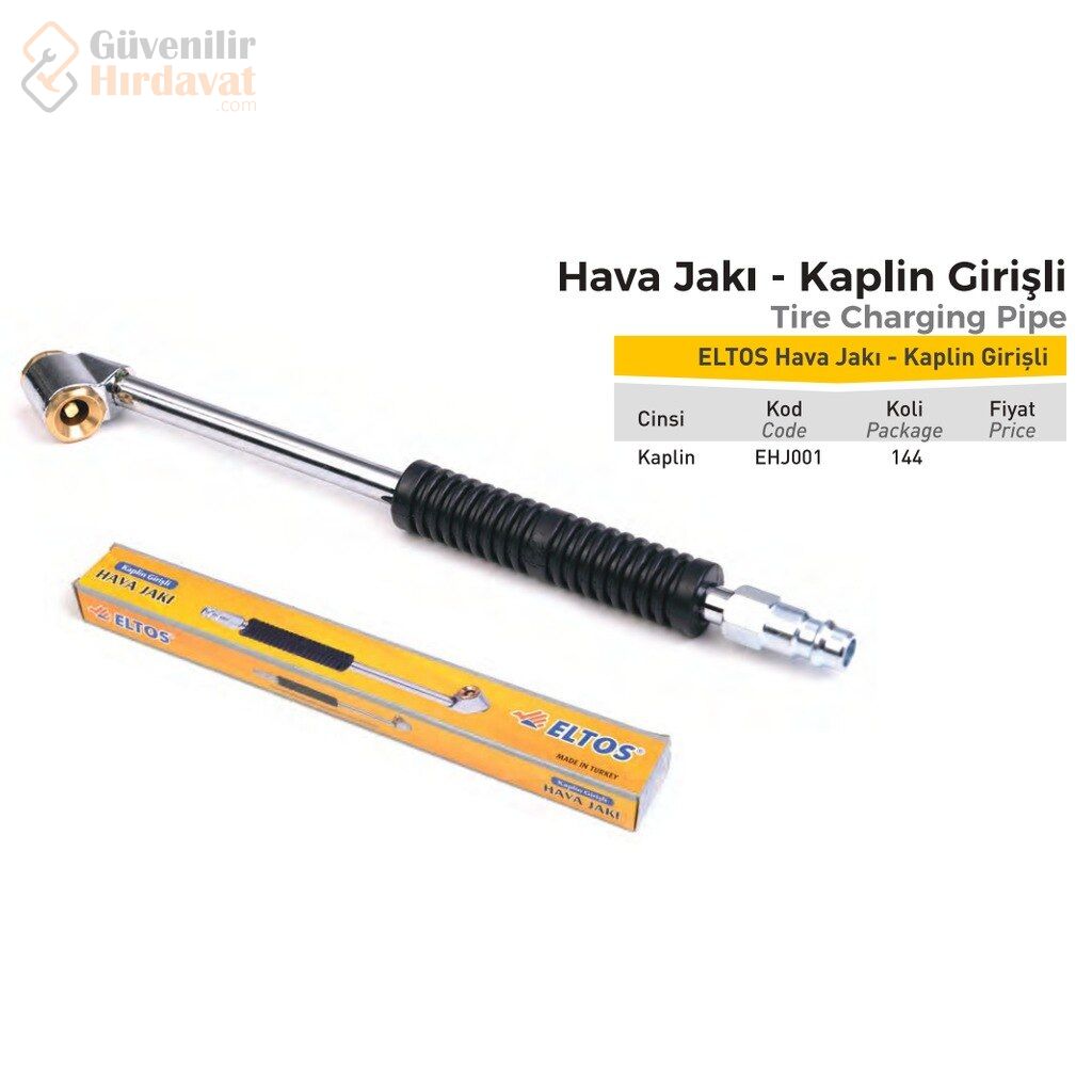 Eltos Hava Jakı Kablin Girişli Stoperli Ehj001