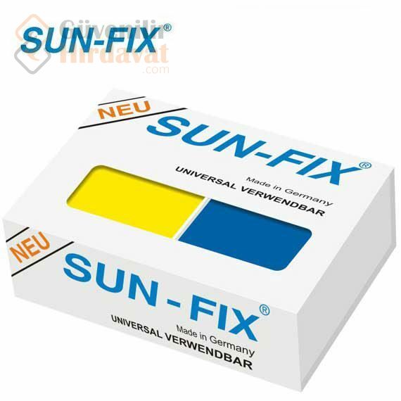 Sun-Fix Universal Çift Karışımlı Epoksi Macun Kaynak 100 Gr
