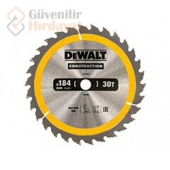 Dewalt Dt1940 Ahşap Kesim Elmas Testere Bıçağı 184Mm 30 Diş 16 Mm Göbek