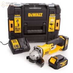 Şarjlı Avuç Taşlama 18V/4.0 Ah Li-Ion Çift Akü Dewalt DCG412