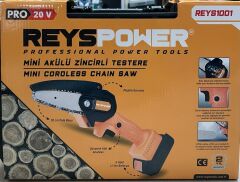 REYSPOWER Mini Akülü Zincirli Testere 20 V 2.0 AH