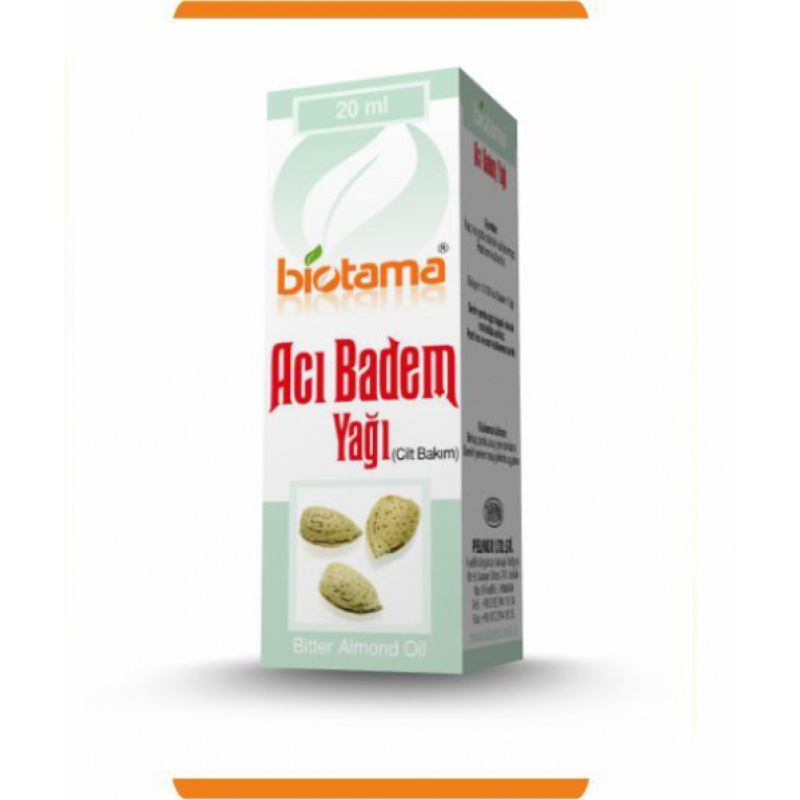 BİOTAMA ACI BADEM YAĞI 20 ML