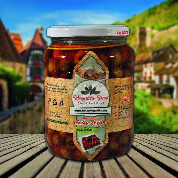 Soslu Çekirdeksiz Zeytin