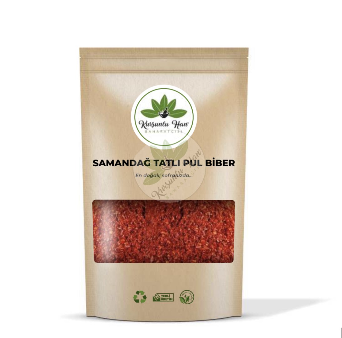 SAMANDAĞ TATLI PUL BİBERİ 400 GR