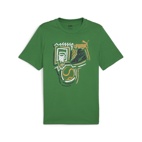 Puma Graphics Erkek T-shirt 68017686  Yeşil