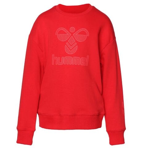 Hummel CARTER Erkek Çocuk Sweatshirt-Kırmızı 921667-3658