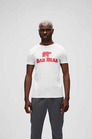 Bad Bear Erkek Tshirt-Beyaz 19.01.07.002
